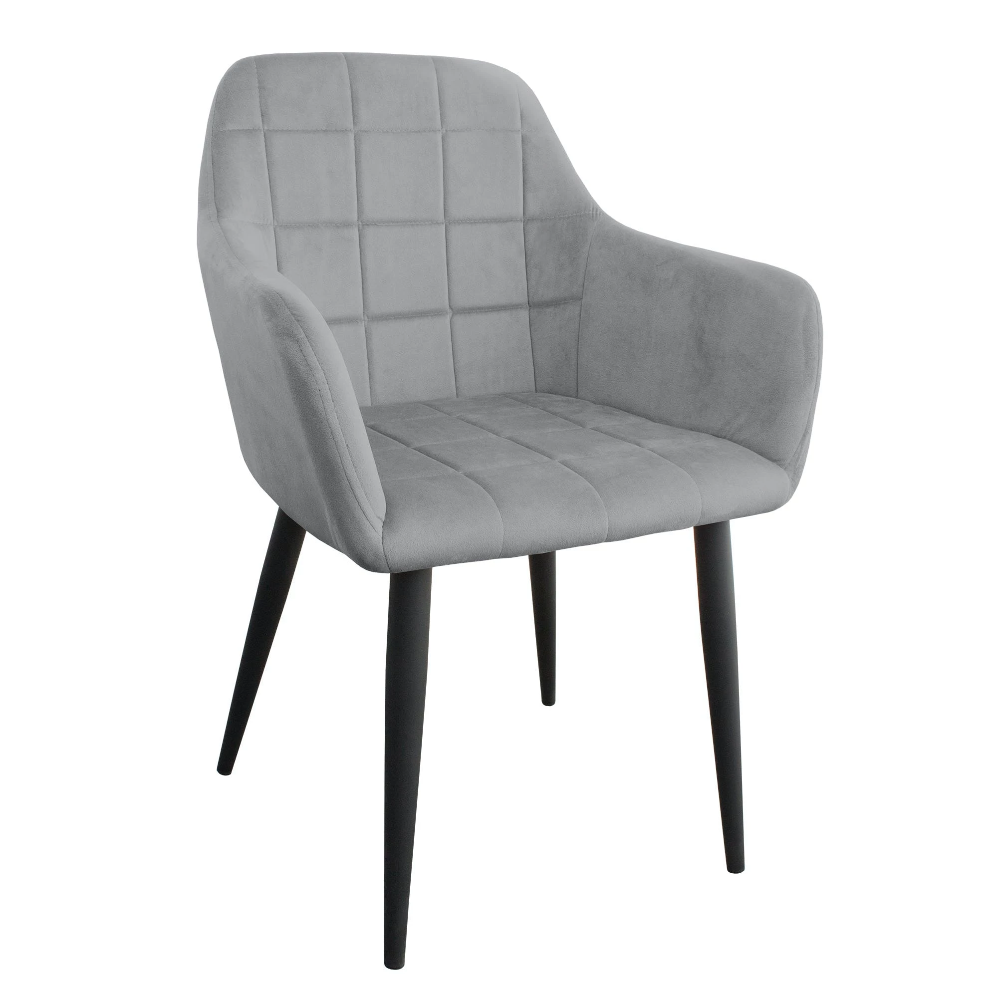 Null Essstuhl Esszimmerstuhl Wohnzimmerstuhl Stuhl Polsterstuhl Polster Samtbezug 1 St. Dustrosa – Bild 4