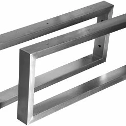 Null Wandkonsole MK 100x300 Edelstahl 40x20 Träger Regalträger Regalhalter Konsole Waschbecken