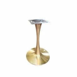 Null Tischfuß Cone Edelstahl-Gold 72 Cm