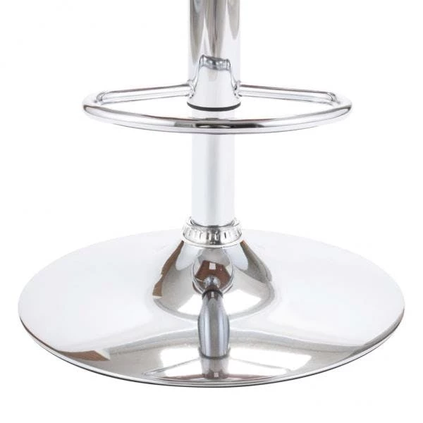 Null Barhocker Sperrholz Und Grauer Stoff – Bild 7