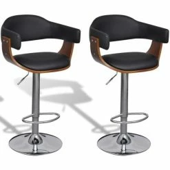 Null Barhocker 2 Stk. Kunstleder