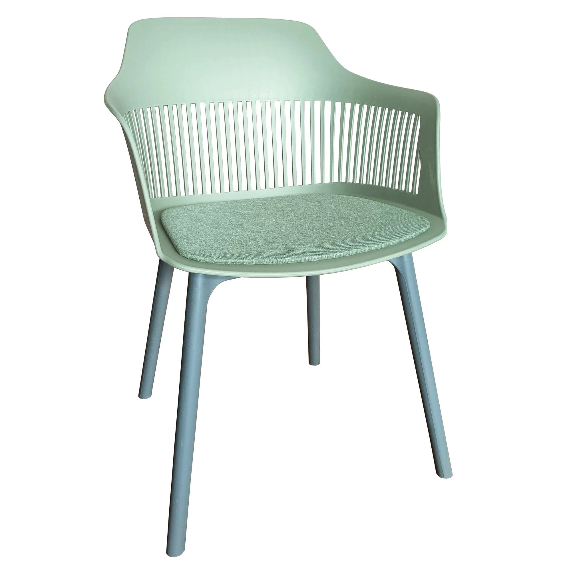 Null Trisens Moderner Gartenstuhl In Eleganter Optik - Bequeme Esszimmerstühle Pflegeleichte Terrassenmöbel Für Den Außen- Und Innenbereich 1 St. Schwarz – Bild 3